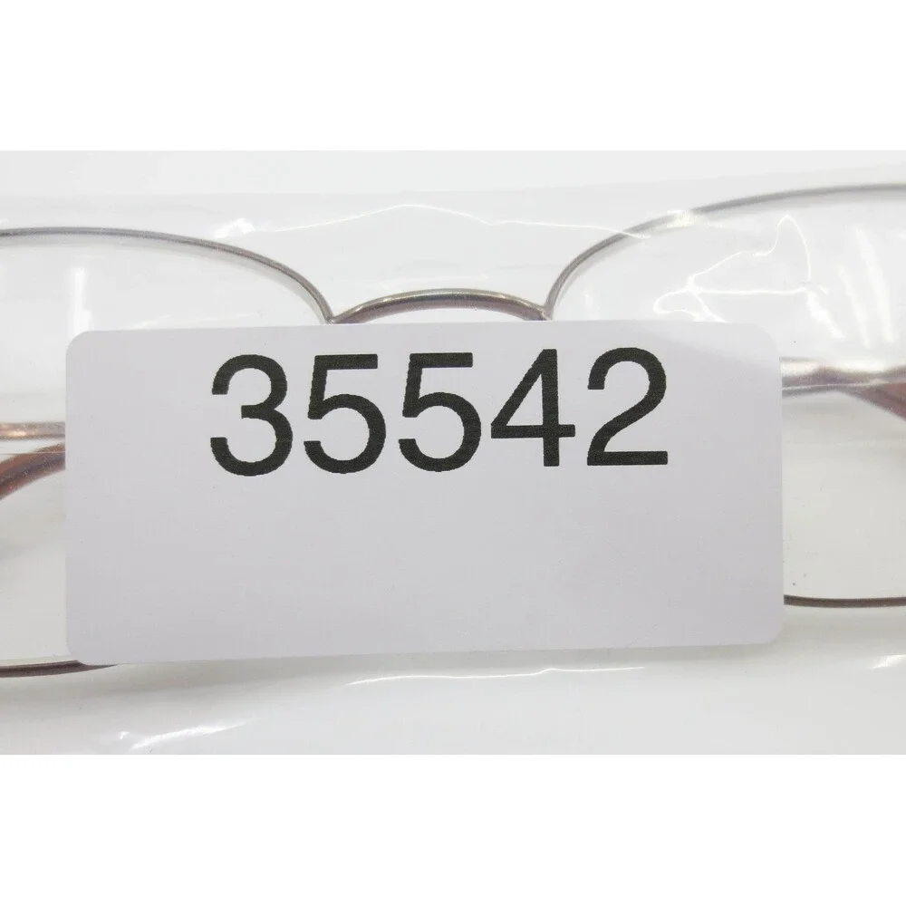 Clearvision Adam Brown Eyeglasses Brown Oval Metal Frames 54-18-145 CV